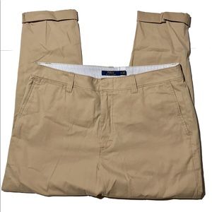 Polo Ralph Lauren khaki pants size 14 cropped